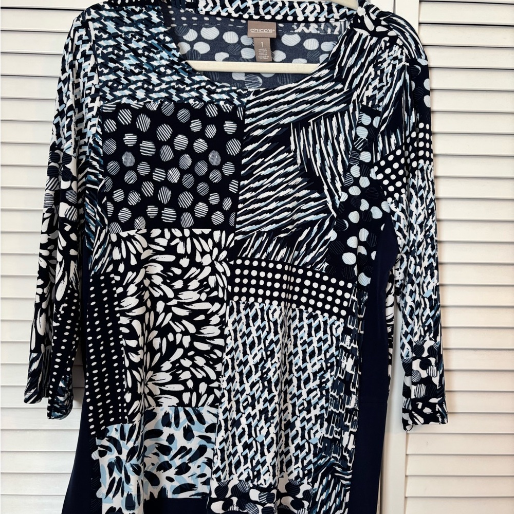 Chico’s 3/4 Sleeve Tunic